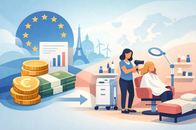 Fonduri europene pentru salon