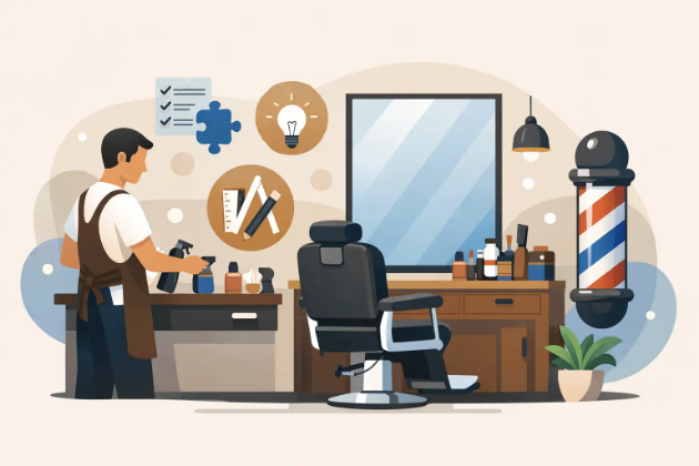 GHid amenajare statie barber