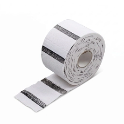 Gulere de hartie Rovra pentru frizerie - set 5 role - Albe