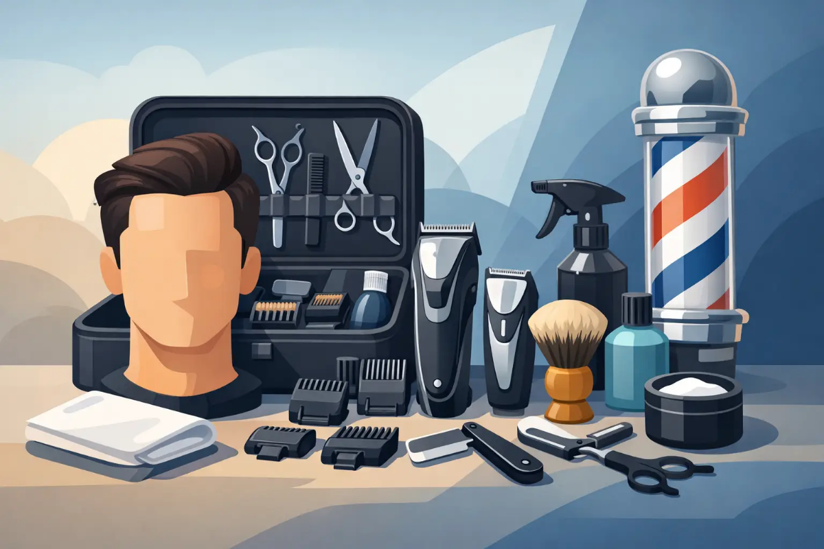 Review set barber pentru incepatori