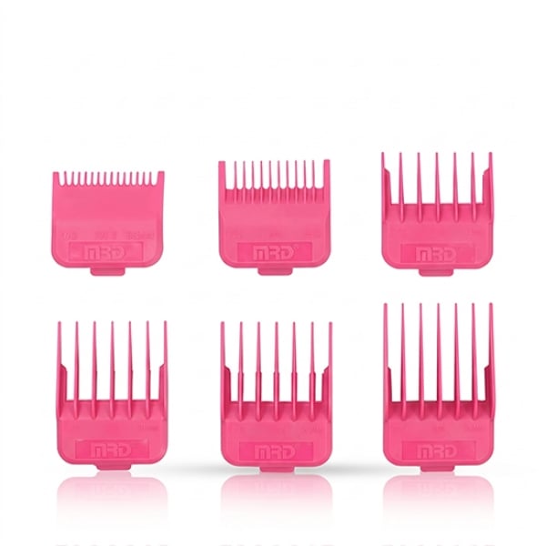 Set gratare magnetice - MRD - (1.5mm, 3mm, 4.5mm, 6mm, 10mm,13mm) - roz