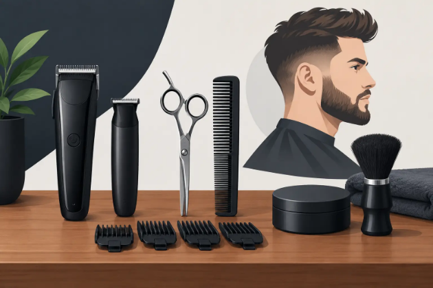 Accesorii esentuale pentru tunsori masculine