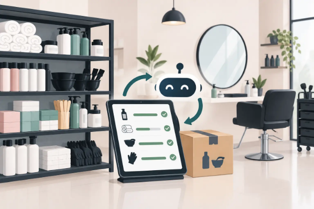 Automatizare stoc cosumabile salon!