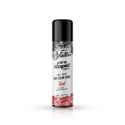 Spray de par colorat -  PRORAPID - Tattoo - 150 ml - Rosu