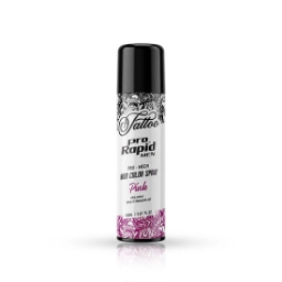 Spray de par colorat -  PRORAPID - Tattoo - 150 ml - Roz