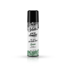 Spray de par colorat -  PRORAPID - Tattoo - 150 ml - Verde