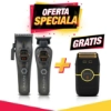 Set STYELCRAFT INSTINCT -  Metal Edition - Masina de tuns + Masina de contur - fara fir  + Shaver Negru  GRATIS